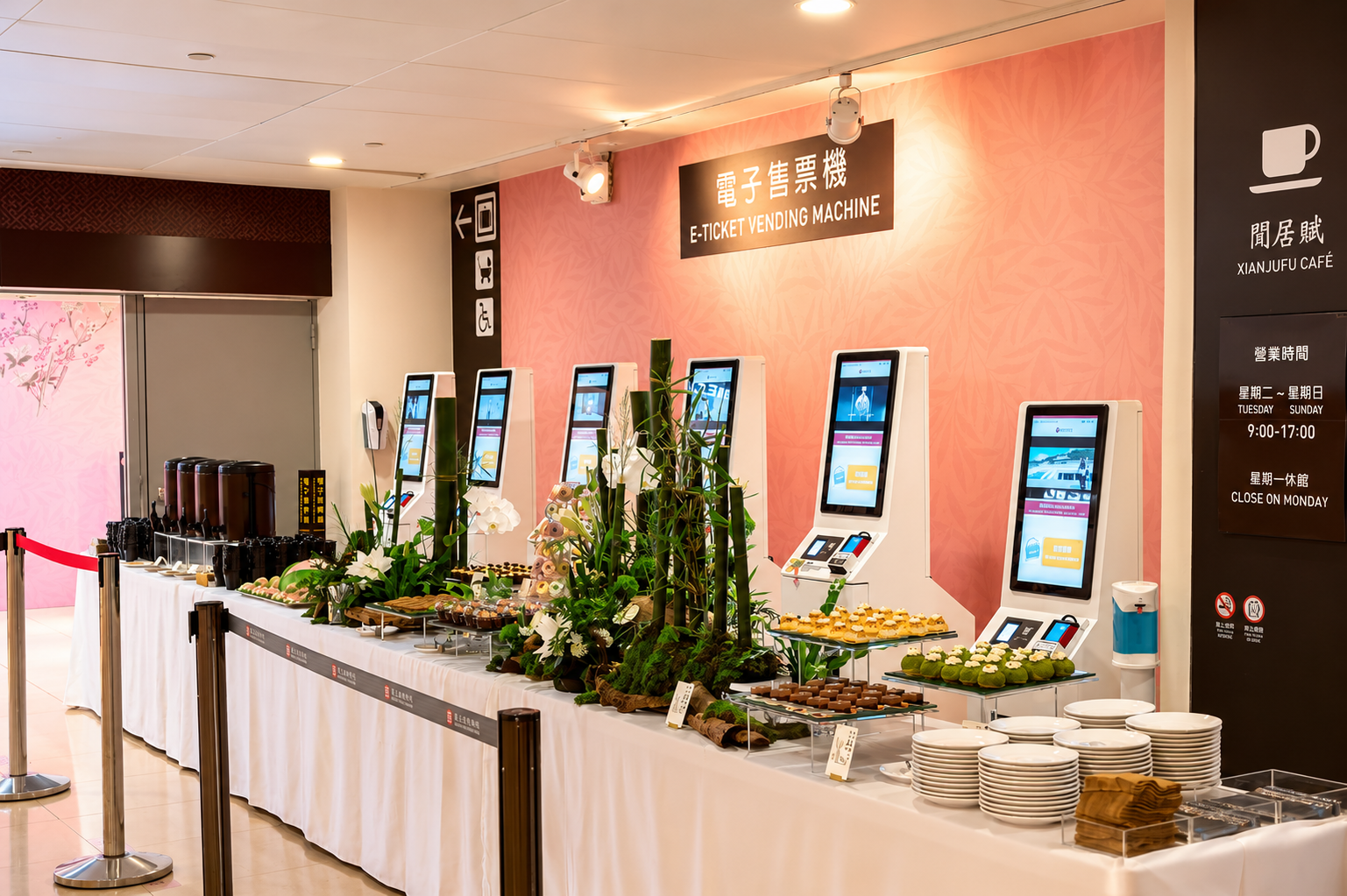 木人艸|把餐點佈置成會被記住的展覽體驗的活動陳列